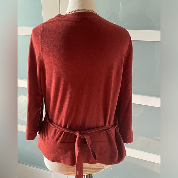 Boden wrap sweater cardigan US 12 - Picture 3 of 4